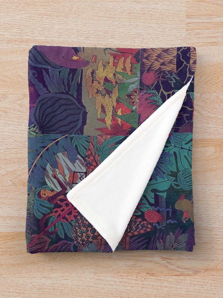 Alternate view of Glass Animals Zaba Throw Blanket