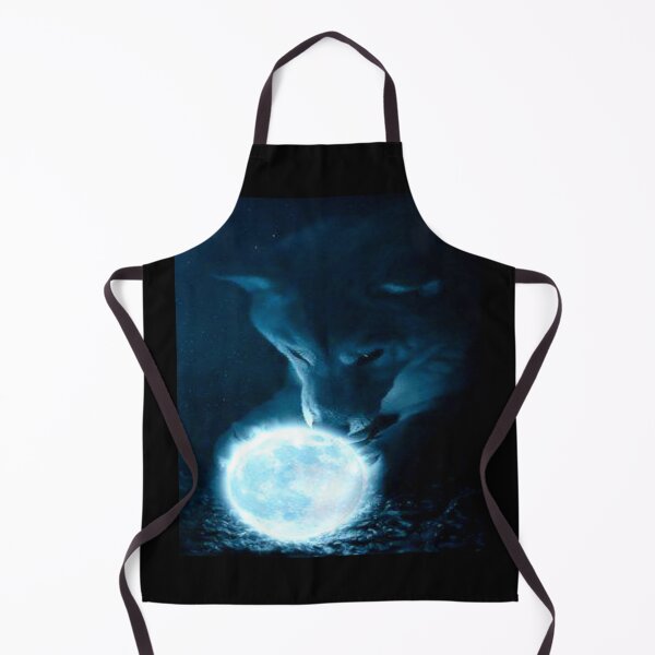 Item preview, Dog and moon dark theme fantasy art. designed and sold by BEAUTY ⭐⭐⭐⭐⭐.