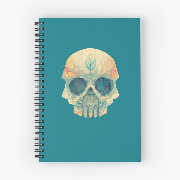 Item preview, Floral Skull designed and sold by meshhead.