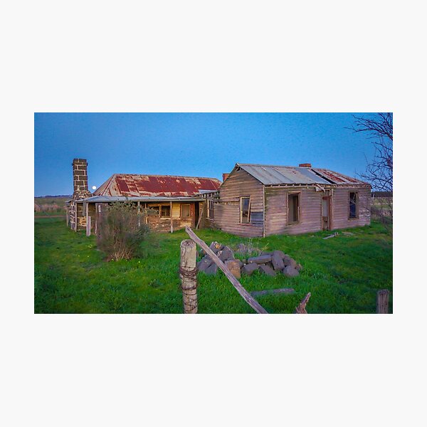 Item preview, Kelly House in Beveridge, Victoria under a Full Moon designed and sold by Steven Jodoin.
