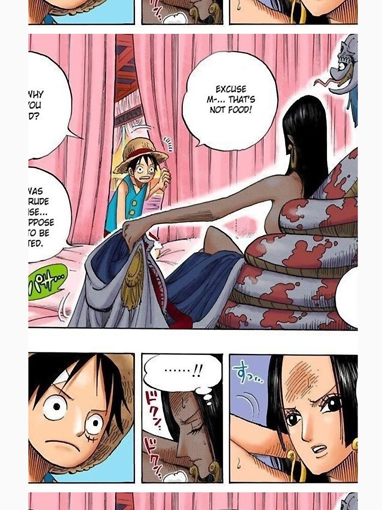One Piece Boa Hancock Luffy