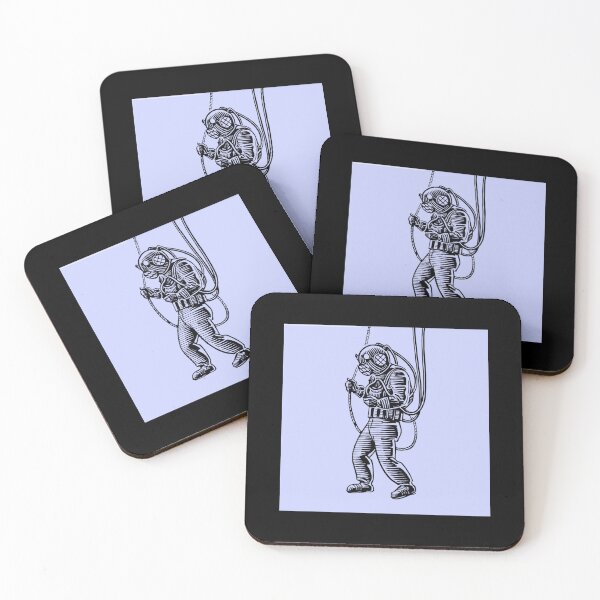 Item preview, Vintage Deep Sea Diver Sticker designed and sold by maude5ig.