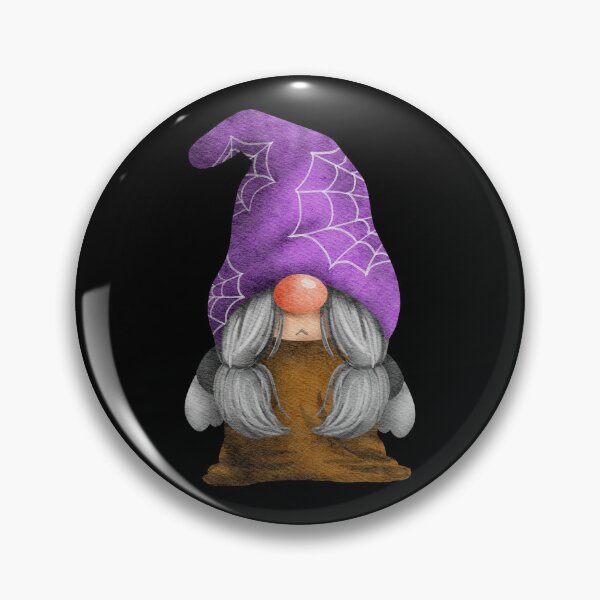Item preview, Cute Gnome Purple hat with Webs designed and sold by Trinket-Trickster.