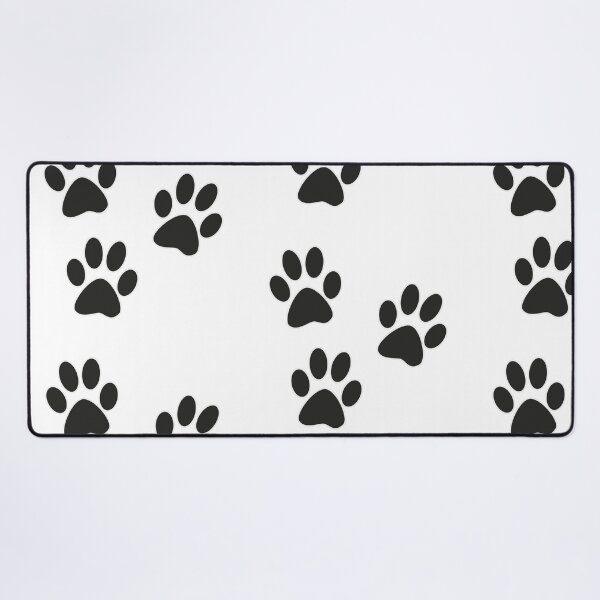 Vista previa del artículo con la obra «Estampado Trio Paw Negro», diseñado y vendido por Pavnud.