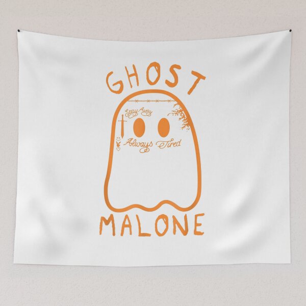 Item preview, cute ghost malone fall season funny halloween spooky season designed and sold by SmithsKiu.