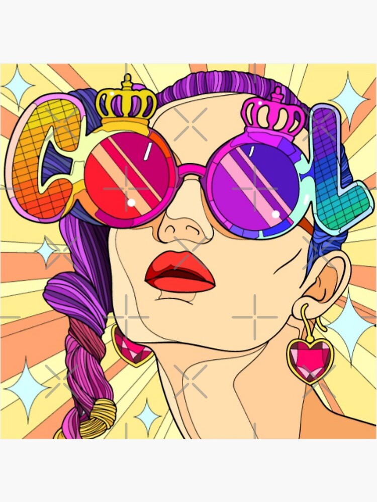 white-girl-in-cool-shades-sticker-for-sale-by-patricia256-redbubble