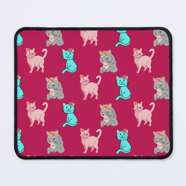Item preview, Three pack of cute cats decorated with flowers. Princess cat pack for girls. designed and sold by EMIPRINCESS.
