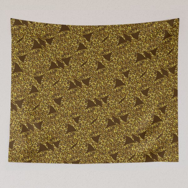 Item preview, Golden sparkly abstract pattern designed and sold by homemadecreate.