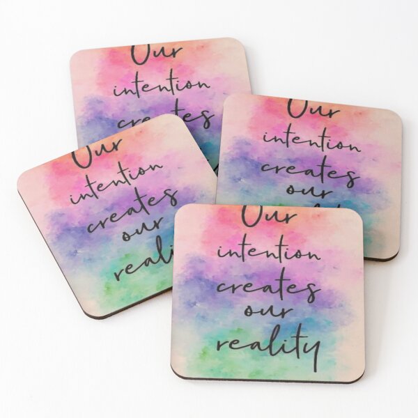 Item preview, our intention creates our reality designed and sold by ikrame-shop.