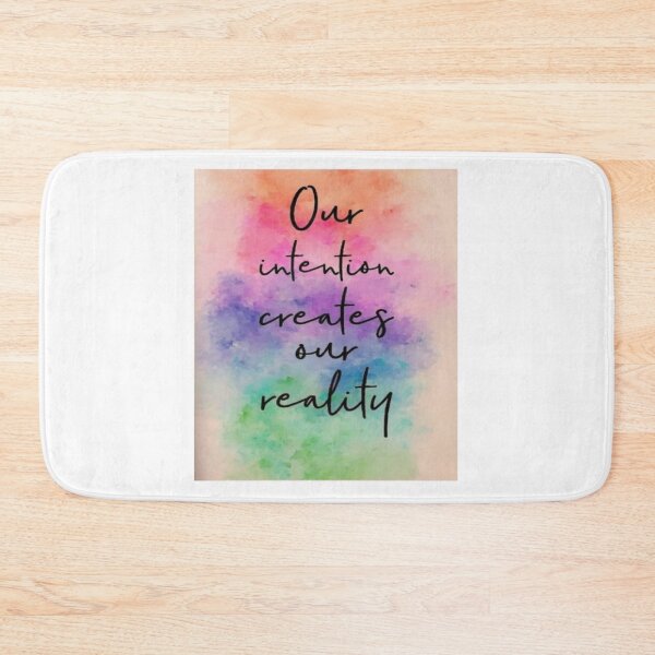Item preview, our intention creates our reality designed and sold by ikrame-shop.