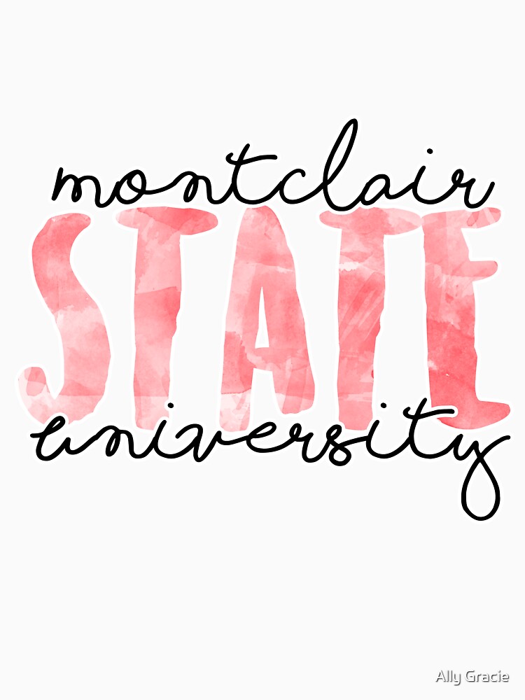 "Montclair State University" Essential TShirt for Sale by Ally Gracie