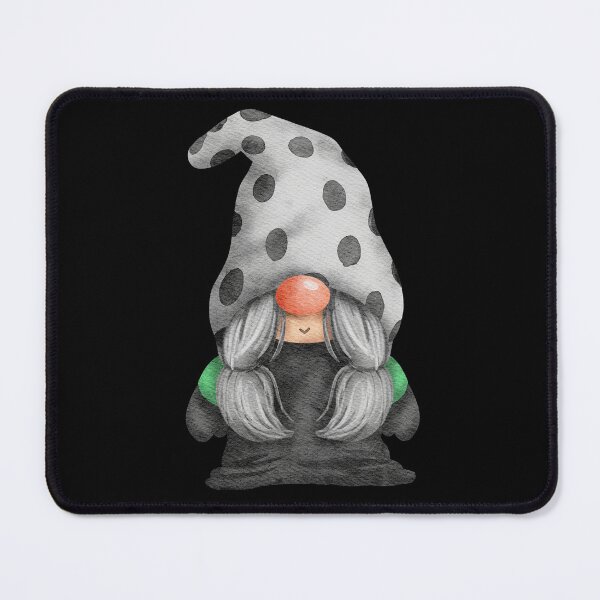 Item preview, Cute Gnome Gray Polka Dot Hat designed and sold by Trinket-Trickster.