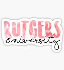 Rutgers University Sticker