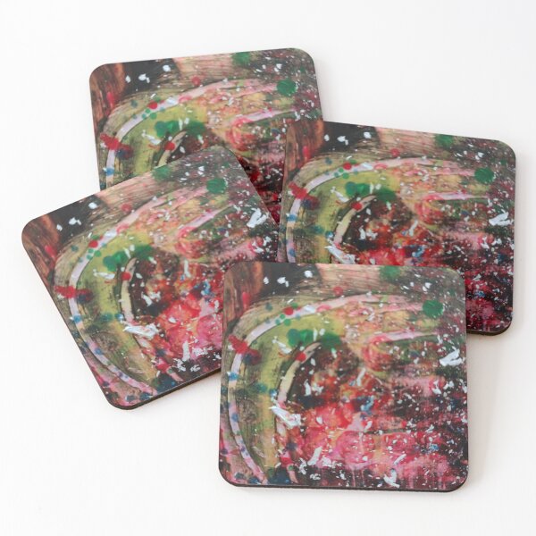 Item preview, Neon Paint Abstraction  designed and sold by Grey Robinson.