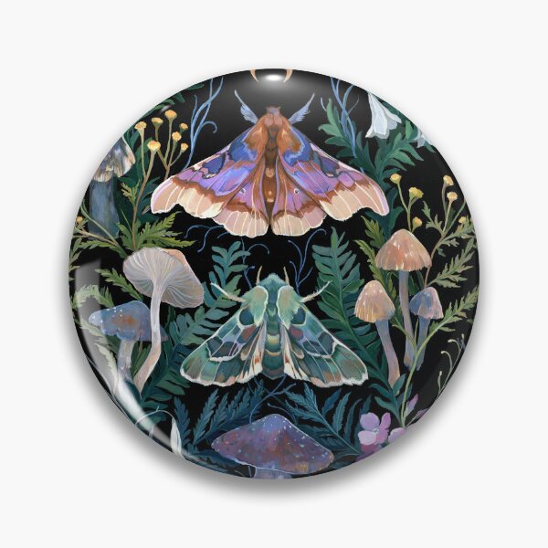 Item preview, Sphinx Moth Mushroom designed and sold by claramcallister.