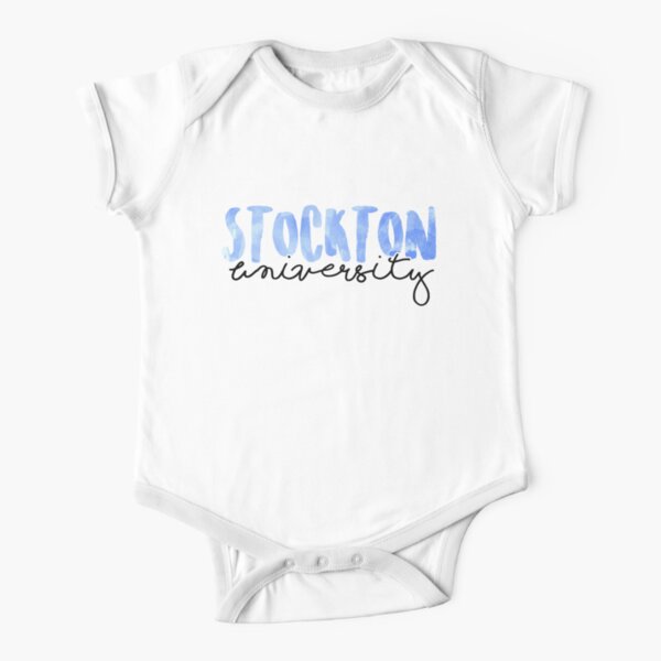 Stockton University Short Sleeve Baby One-Piece