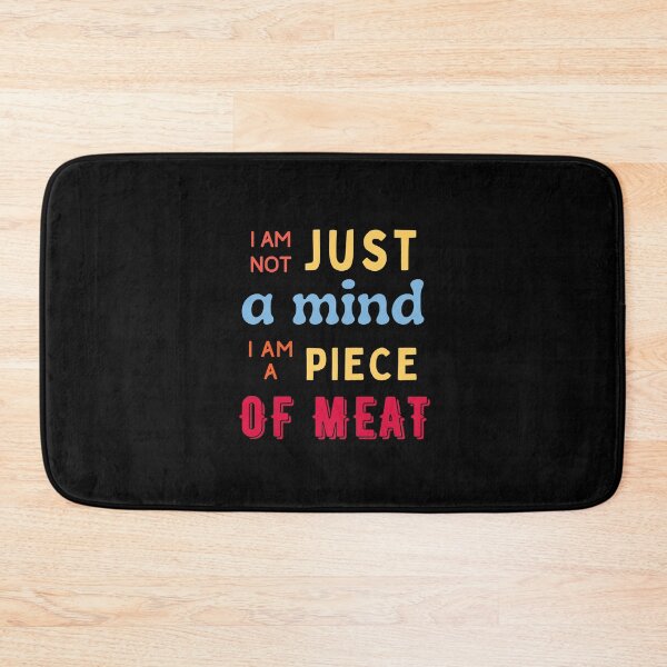 Item preview, NO SOY SOLO UNA MENTE SOY UN TROZO DE CARNE designed and sold by AYREEM.