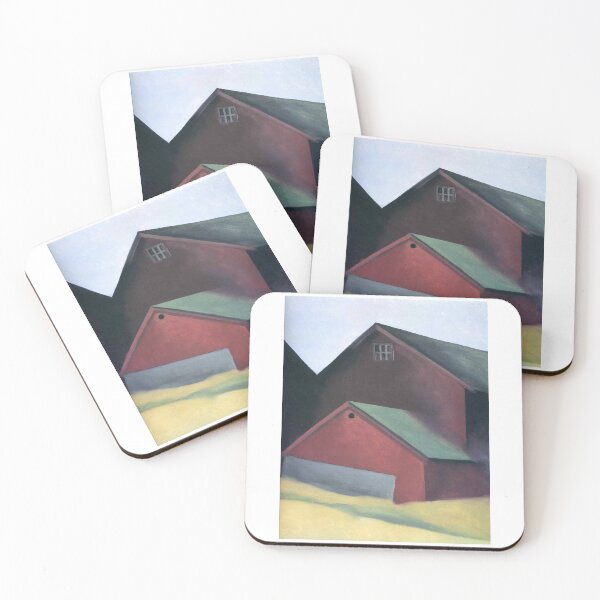 Item preview, Georgia O'Keeffe  Ends of Barns designed and sold by TeeARTHY.