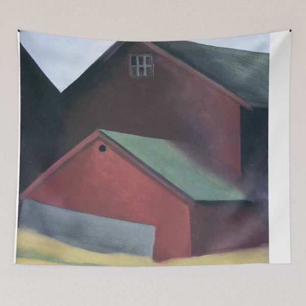 Item preview, Georgia O'Keeffe  Ends of Barns designed and sold by TeeARTHY.