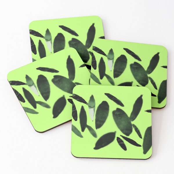 Item preview, Feuilles 1 olive designed and sold by Pipyo Studio.