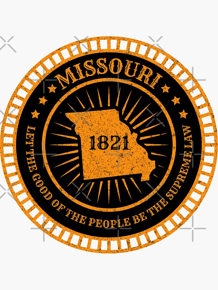 "Missouri State MO Map Slogan Motto Let the Good of the People be the