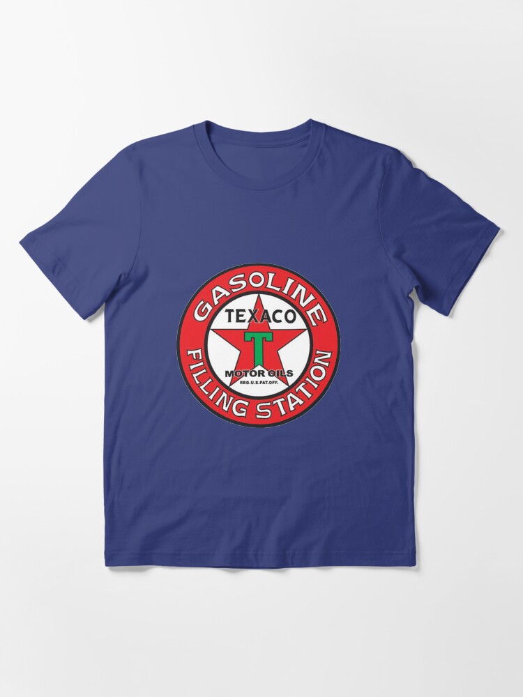 "Vintage Texaco Gasoline Filling Station 00160" Tshirt for Sale by