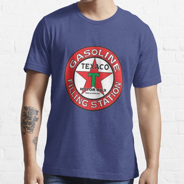 Vintage Texaco Gasoline Filling Station 00160 Essential T-Shirt