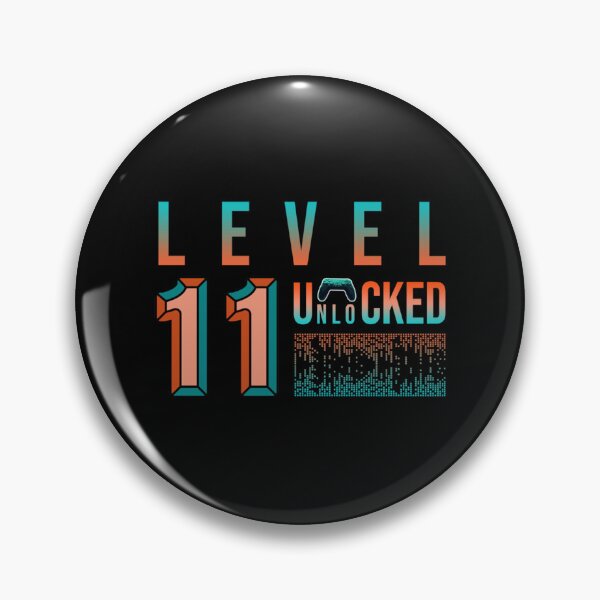 Item preview, 11th Birthday Level 11 Unlocked Classic T-Shirt designed and sold by ABombstore.