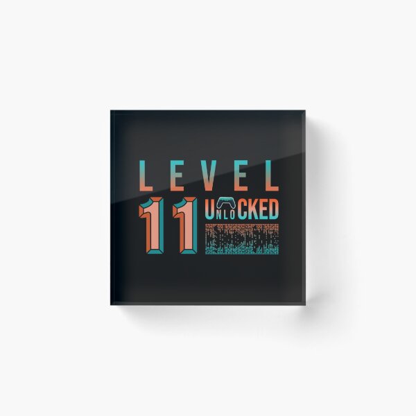 Item preview, 11th Birthday Level 11 Unlocked Classic T-Shirt designed and sold by ABombstore.