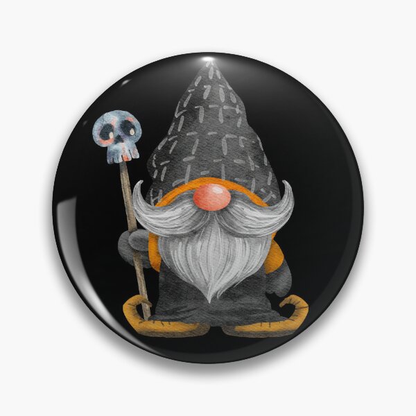 Item preview,  Cute Skull Wizard Gnome  designed and sold by Trinket-Trickster.