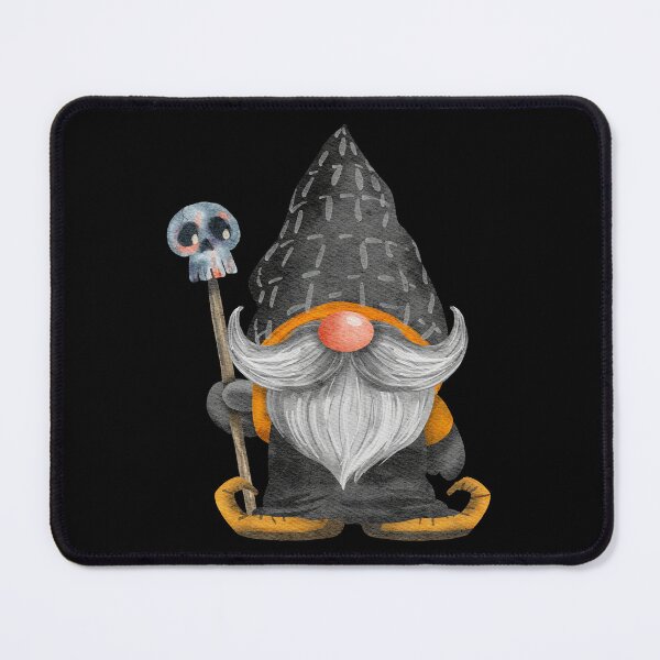 Item preview, Cute Skull Wizard Gnome designed and sold by Trinket-Trickster.