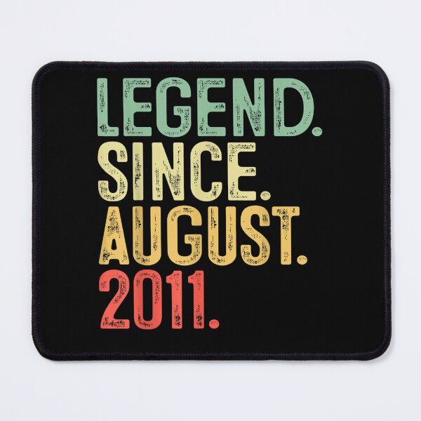 Item preview, Legend Since August 2011 11th Birthday 11 Years Old Boys Him  designed and sold by andrewbashfordb.