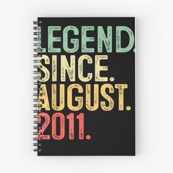 Item preview, Legend Since August 2011 11th Birthday 11 Years Old Boys Him  designed and sold by andrewbashfordb.