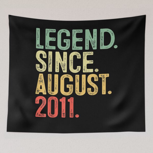 Item preview, Legend Since August 2011 11th Birthday 11 Years Old Boys Him  designed and sold by andrewbashfordb.