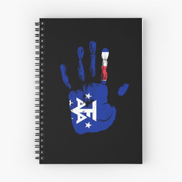 Item preview, Hand French Southern _ Antarctic Land Flag Palm designed and sold by rafaeltto.