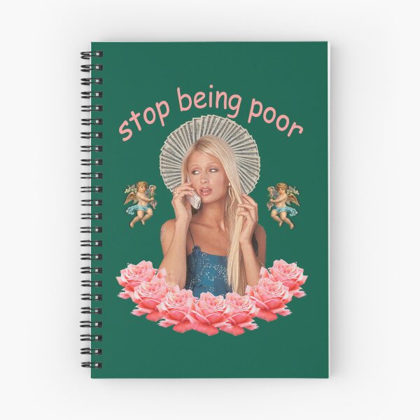 Item preview, Paris Hilton _Stop Being Poor_   designed and sold by EntrustArt.