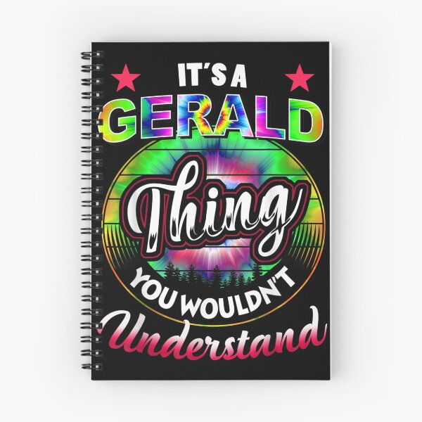 Item preview, It's A Gerald Thing Tie Dye Gerald Name  designed and sold by andrewbashfordb.