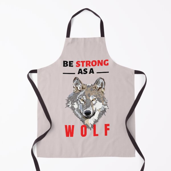 Item preview, Be strong as a Wolf - Motivational quotes about life designed and sold by Cloofur.