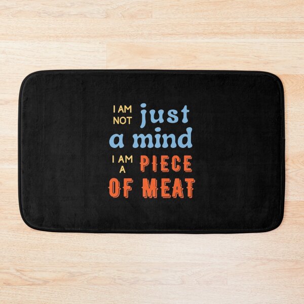 Item preview, NO SOY SOLO UNA MENTE SOY UN TROZO DE CARNE designed and sold by AYREEM.