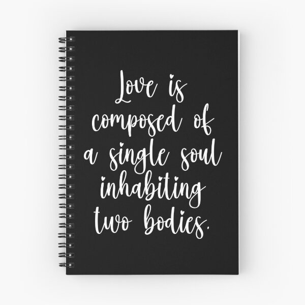 Item preview, Love Is Composed Of A Single Soul Inhabiting Two Bodies - Aristotle Quotes designed and sold by PhiloJourney.