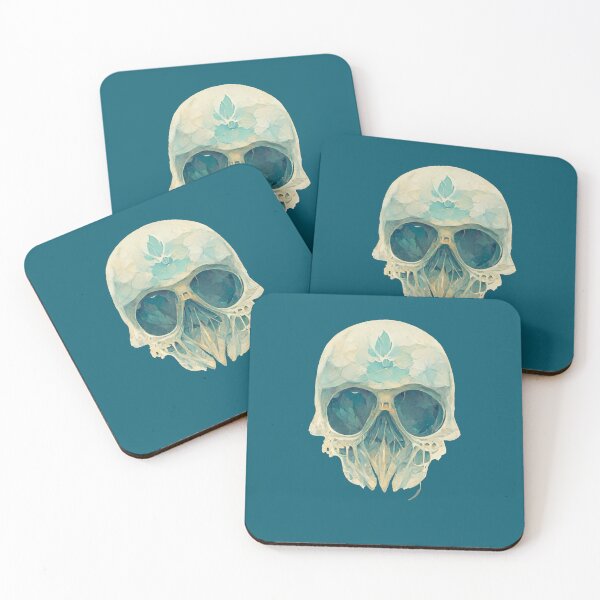 Item preview, Floral Skull designed and sold by meshhead.