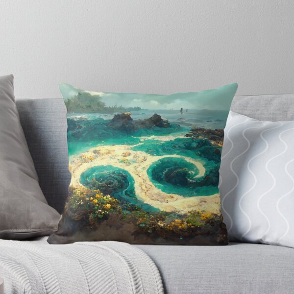 Item preview, Swirling Tidepool Digital Painting designed and sold by RadicalWombat.