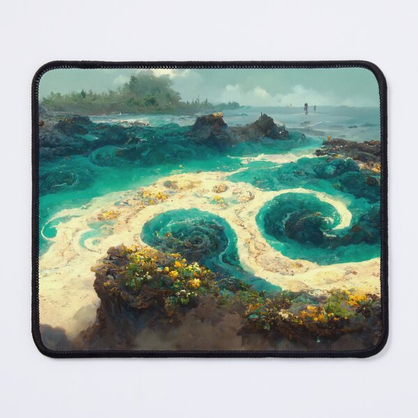 Item preview, Swirling Tidepool Digital Painting designed and sold by RadicalWombat.