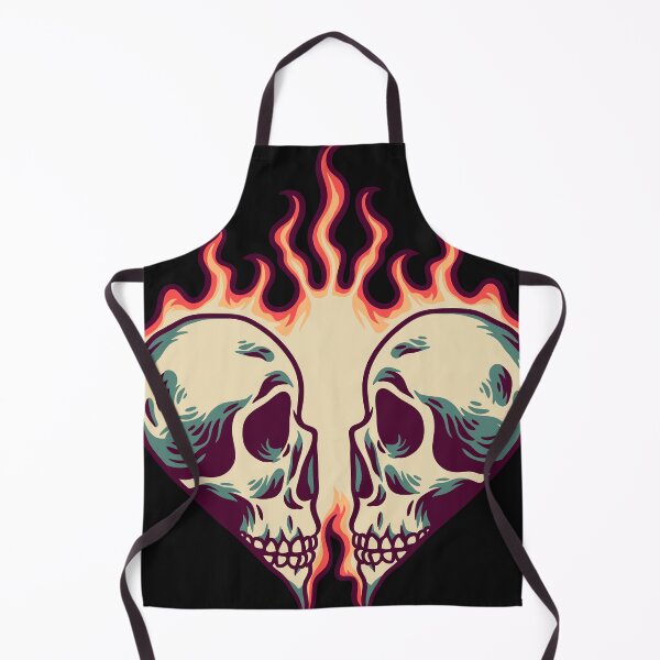 Item preview, Couple Skull Retro Illustration designed and sold by STR Graphs.