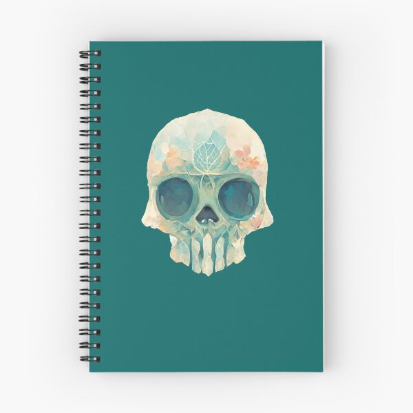 Item preview, Floral Skull designed and sold by meshhead.
