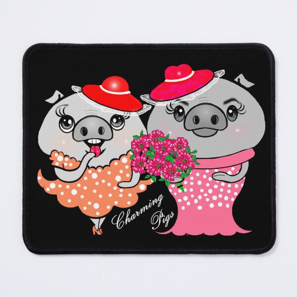 Item preview, Charming Pigs  designed and sold by Shirley cute art .