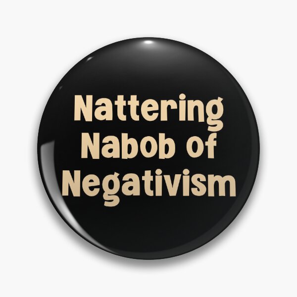 Item preview, Vintage Political Insult for Media and Pessimists designed and sold by MadamBullmoose.