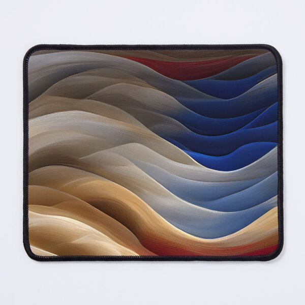 Item preview, Waves and Curves  - Created by A.I. designed and sold by Created-by-AI.