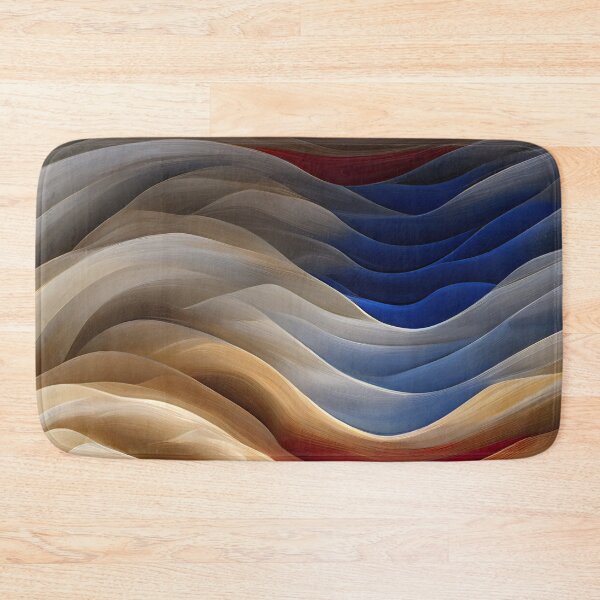 Item preview, Waves and Curves  - Created by A.I. designed and sold by Created-by-AI.