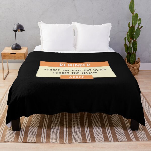 Item preview, Forget the past but never forget the lesson motivational quote designed and sold by MouDantArts.